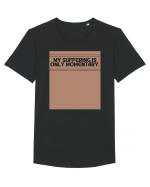 my suffering is only momentary2 Tricou mânecă scurtă guler larg Bărbat Skater