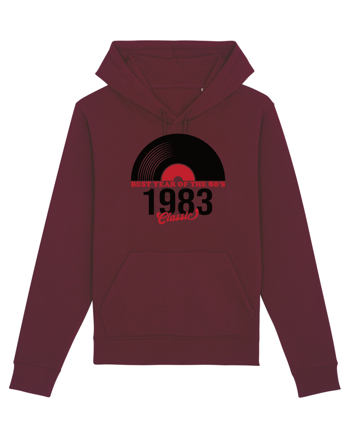 Hanorac Unisex Drummer Burgundy
