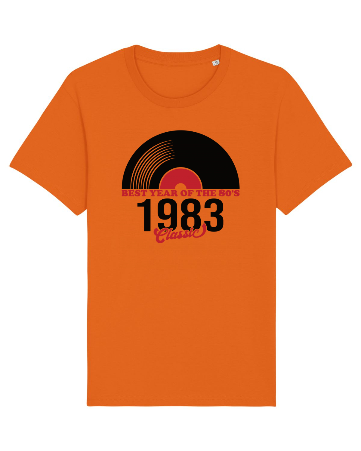 Tricou mânecă scurtă Unisex Rocker Bright Orange