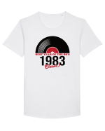 1983 - Best year of the 80s Tricou mânecă scurtă guler larg Bărbat Skater