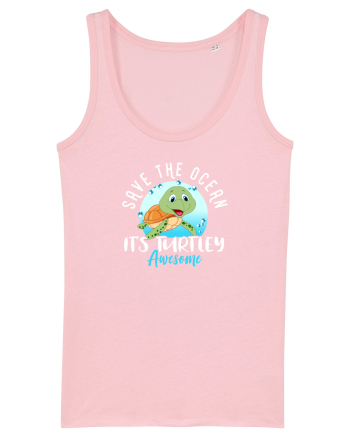 Save the ocean Cotton Pink