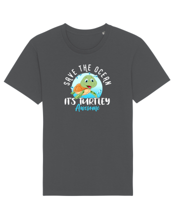 Save the ocean Anthracite