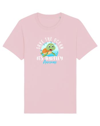 Save the ocean Cotton Pink