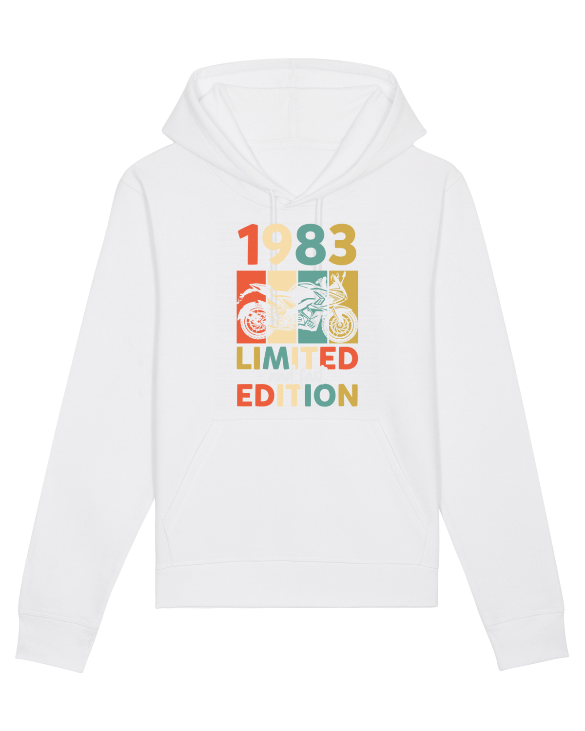 Hanorac Unisex Drummer White
