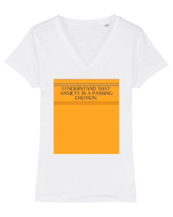 i understand that anxiety is a passing emotion White