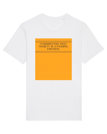 i understand that anxiety is a passing emotion White