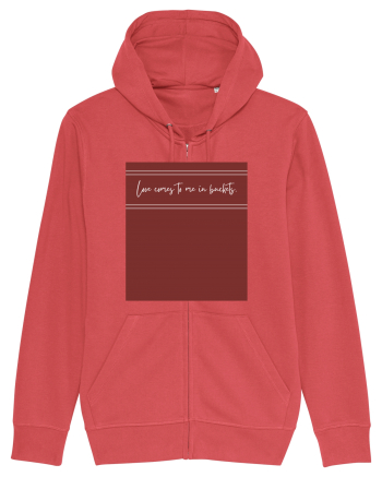 love comes to me in buckets Carmine Red