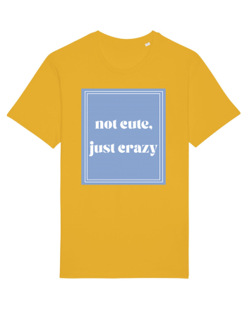 not cute just crazy Spectra Yellow