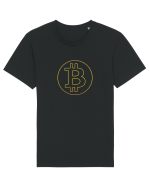 Bitcoin Tricou mânecă scurtă Unisex Rocker