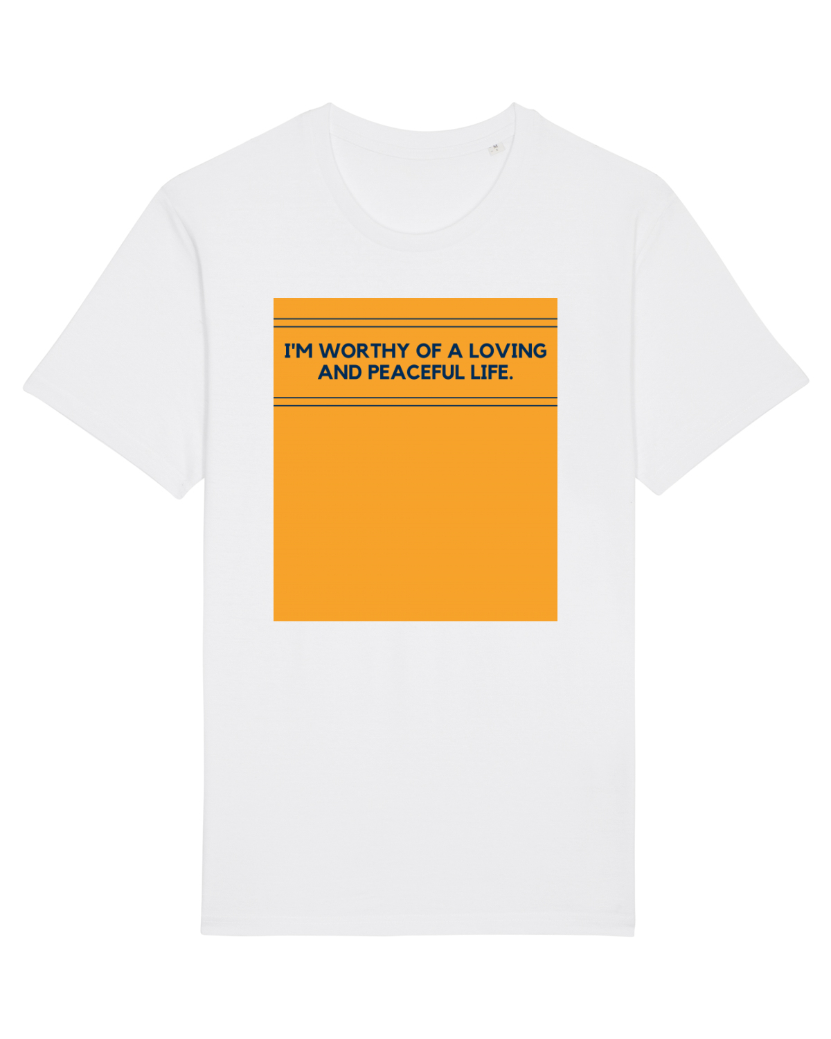 Tricou mânecă scurtă Unisex Rocker White
