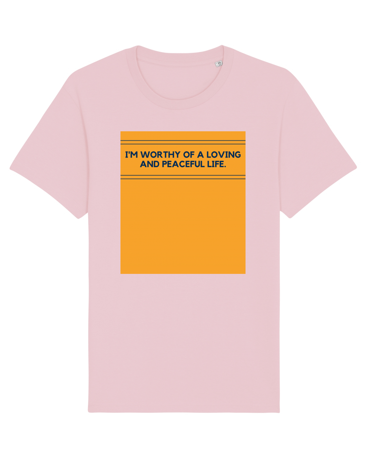 Tricou mânecă scurtă Unisex Rocker Cotton Pink