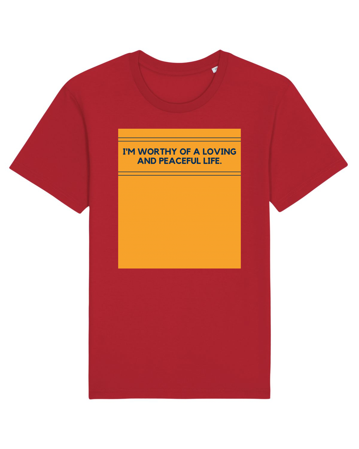 Tricou mânecă scurtă Unisex Rocker Red