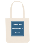 there are no terrible days4 Sacoșă textilă