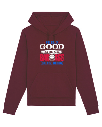 Bad ass on the block Burgundy