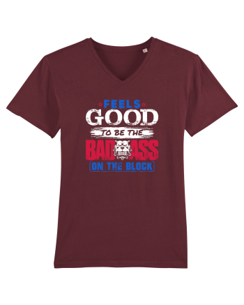 Bad ass on the block Burgundy