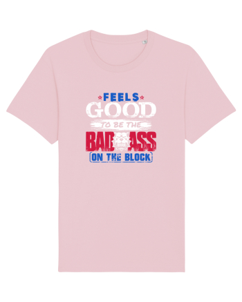 Bad ass on the block Cotton Pink