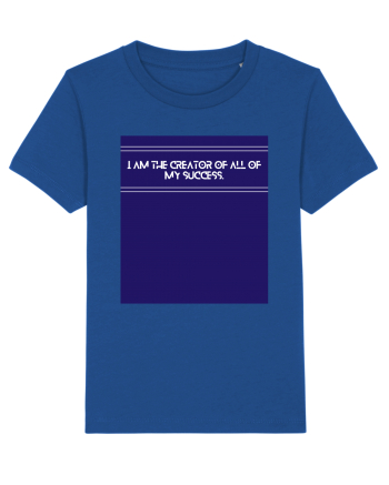i am the creator of all my success Majorelle Blue