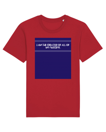 i am the creator of all my success Red
