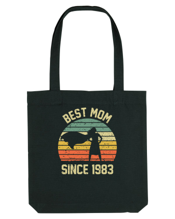 Best mom since 1983 Black