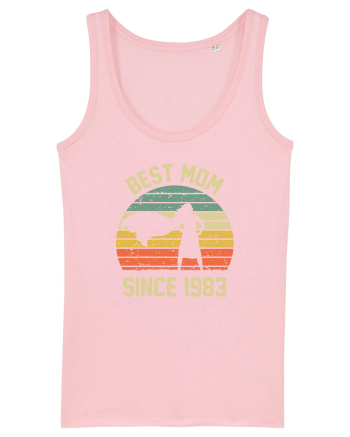 Best mom since 1983 Cotton Pink