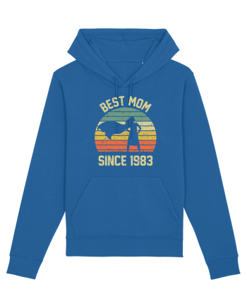 Best mom since 1983 Royal Blue
