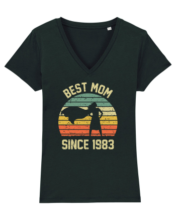 Best mom since 1983 Black