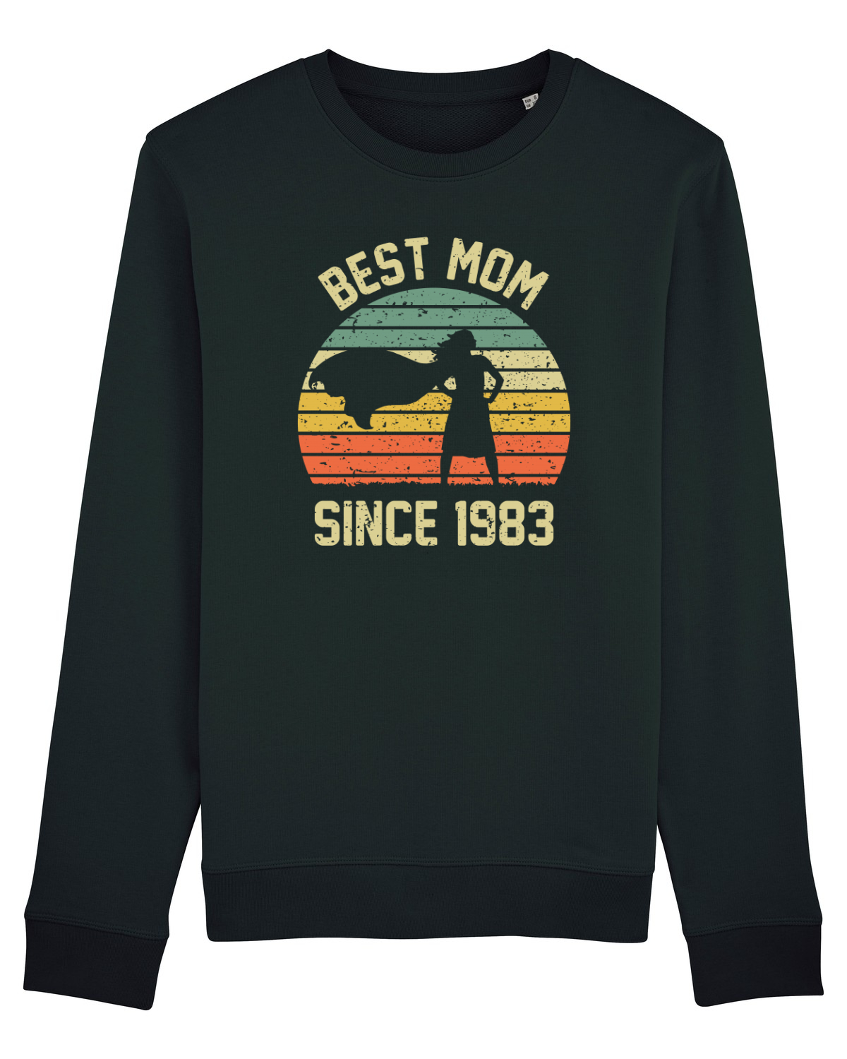 Bluză mânecă lungă Unisex Rise Black