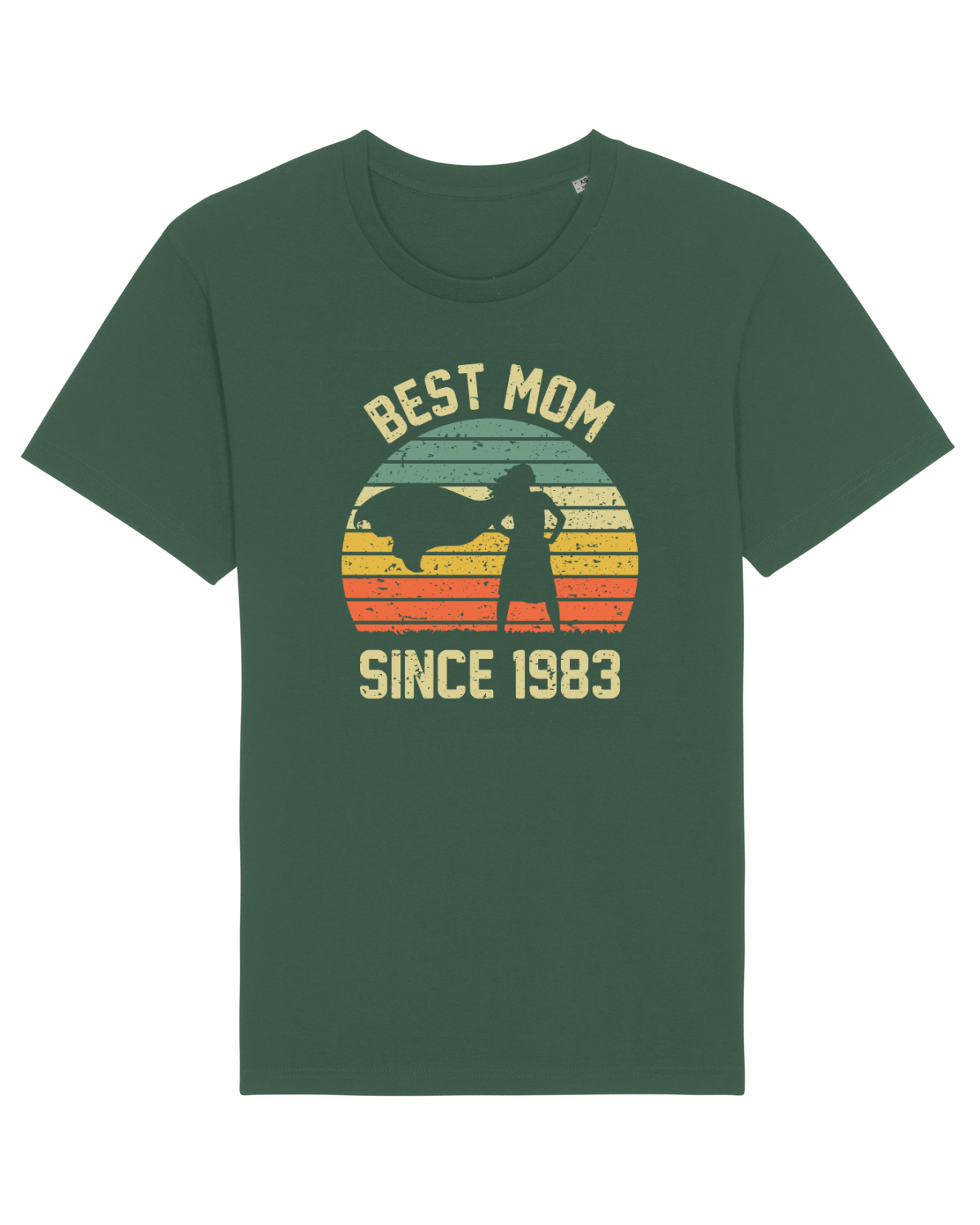 Tricou mânecă scurtă Unisex Rocker Bottle Green