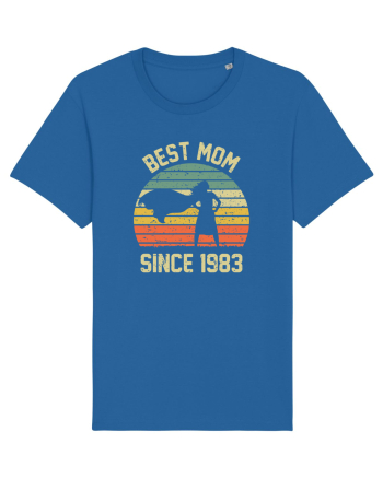 Best mom since 1983 Royal Blue