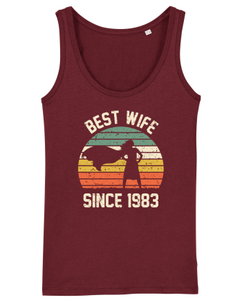 Best wife since 1983 Burgundy