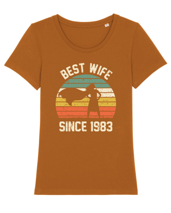 Best wife since 1983 Roasted Orange