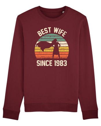 Best wife since 1983 Burgundy