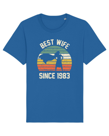 Best wife since 1983 Royal Blue
