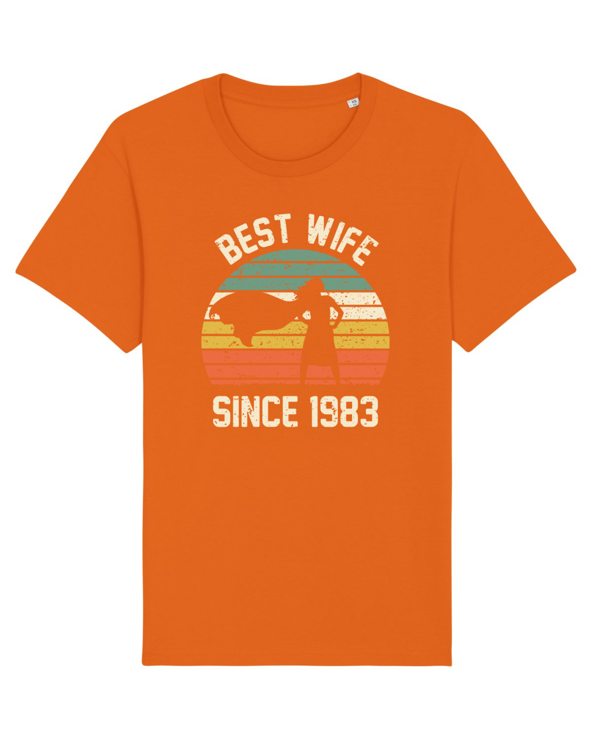 Tricou mânecă scurtă Unisex Rocker Bright Orange