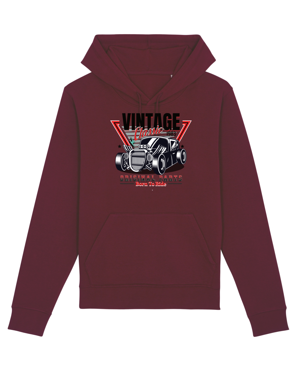 Hanorac Unisex Drummer Burgundy