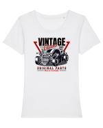 Classic 1983 - born to ride Tricou mânecă scurtă guler larg fitted Damă Expresser