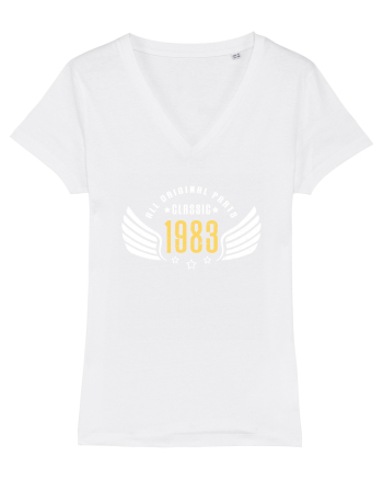 Classic 1983 wings White