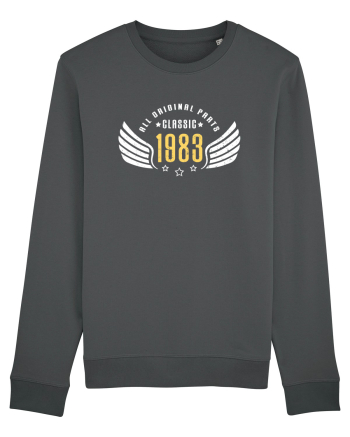 Classic 1983 wings Anthracite
