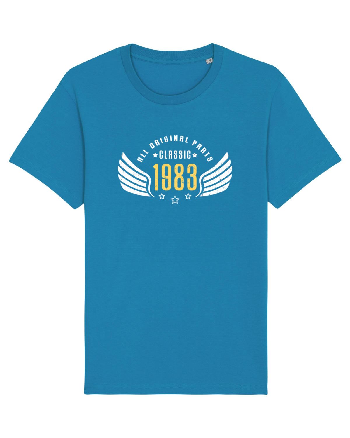 Tricou mânecă scurtă Unisex Rocker Azur