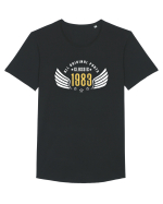 Classic 1983 wings Tricou mânecă scurtă guler larg Bărbat Skater