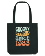 Groovy legend since 1983 Sacoșă textilă