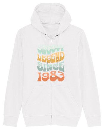 Groovy legend since 1983 White
