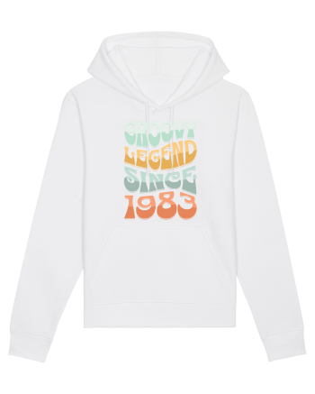 Groovy legend since 1983 White