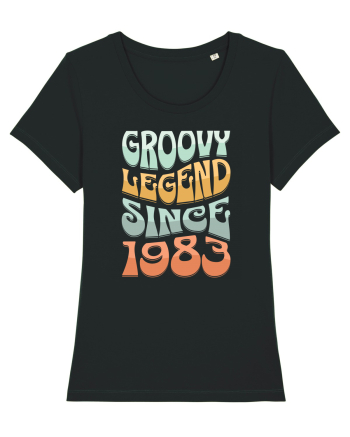 Groovy legend since 1983 Black