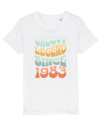 Groovy legend since 1983 White