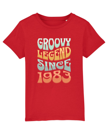 Groovy legend since 1983 Red