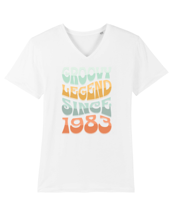Groovy legend since 1983 White