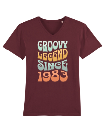 Groovy legend since 1983 Burgundy