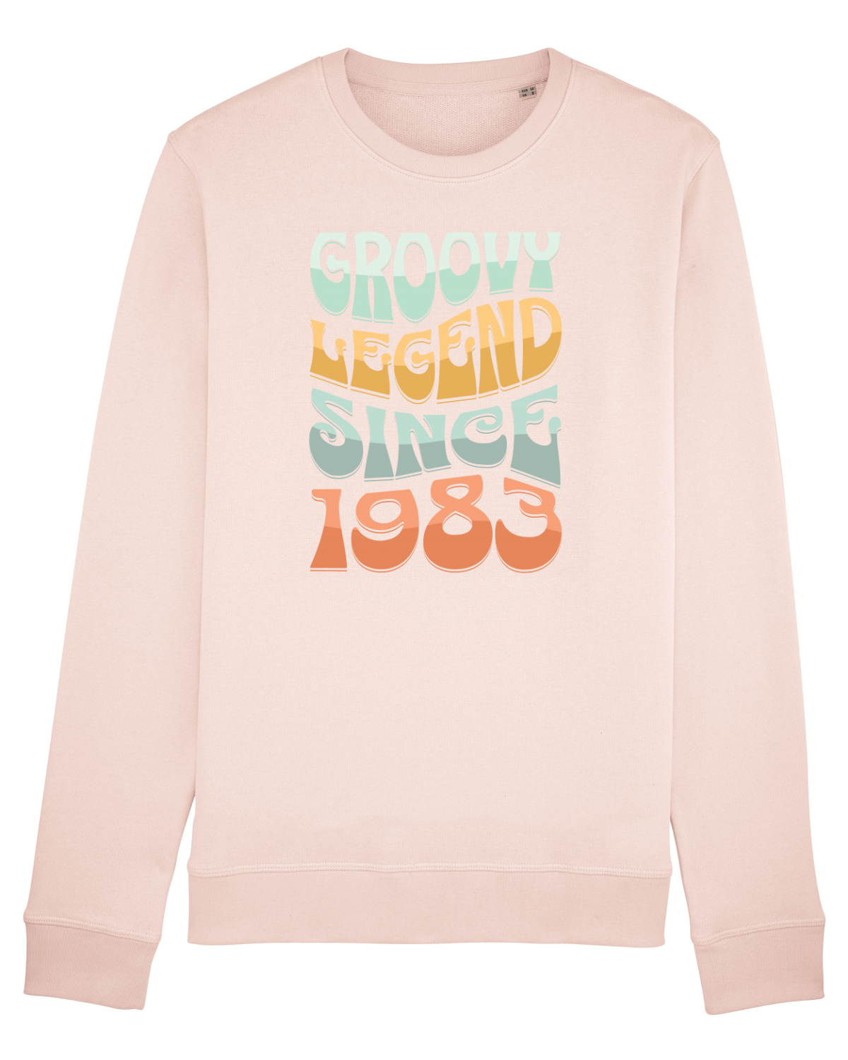 Bluză mânecă lungă Unisex Rise Candy Pink