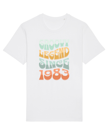 Groovy legend since 1983 White